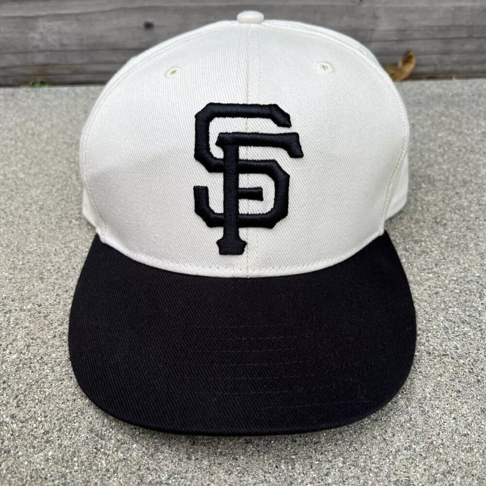'47 FORTY SEVEN San Francisco Giants Hat Men's MLB Beige Black Cap Fan Favorite‌